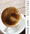 Empty coffee in the cup 31737162