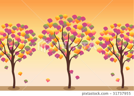 秋天的樹葉 秋天的樹葉 31737955