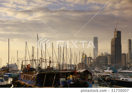 view of Causeway Bay Typhoon Shelter. 31738007
