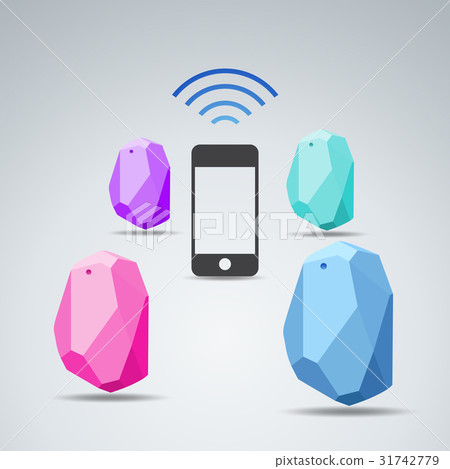 Vector Design beacon device home radar. Use all s 31742779