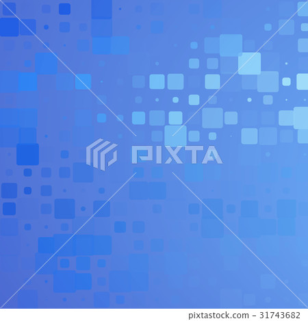 Pale and dark blue glowing rounded tile background Pale and dark blue glowing rounded tile background 31743682