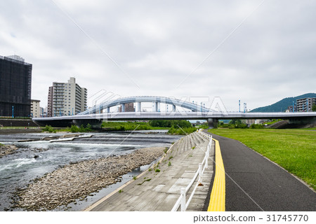 Horobairabashi Bridge in Sapporo, Hokkaido Horobairabashi Bridge in Sapporo, Hokkaido 31745770