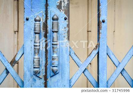Blue steel door handles Blue steel door handles 31745996