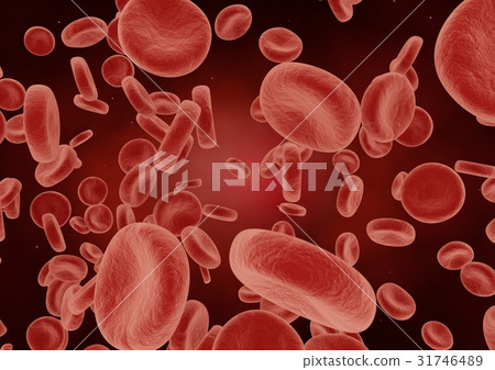 3d rendering Red Blood Cells 31746489