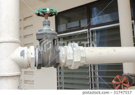 Close up Water valve, The rust Water valve Close up Water valve, The rust Water valve 31747557
