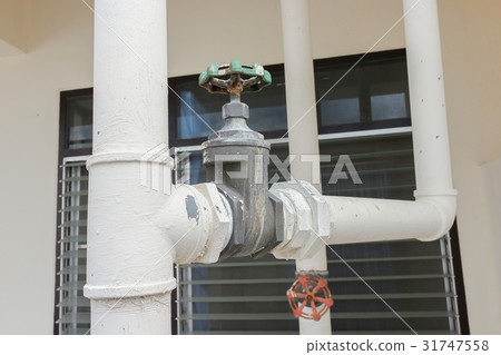 Water valve, The rust Water valve pipe Water valve, The rust Water valve pipe 31747558