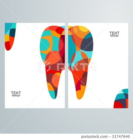 vector illustration of cover template 31747640