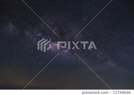 milkyway galaxy with cloud at phitsanulok 31748686