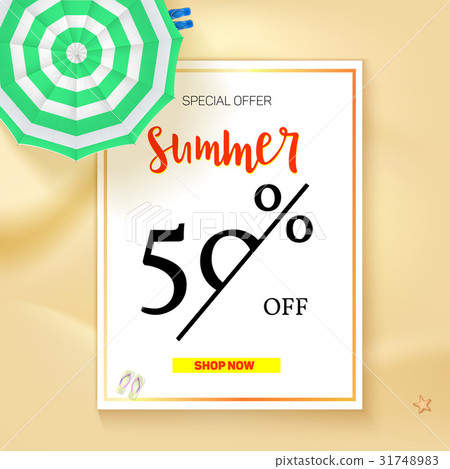 Selling ad banner, vintage text design. Summer Selling ad banner, vintage text design. Summer 31748983