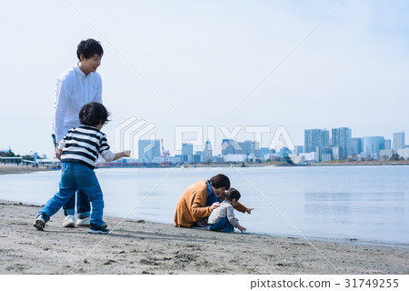 家庭海邊 家庭海邊 31749255