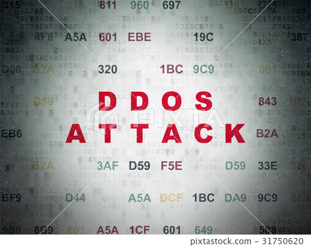 Privacy concept: DDOS Attack on Digital Data Paper Privacy concept: DDOS Attack on Digital Data Paper 31750620