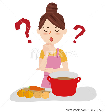 Young housewife kitchen 31751575