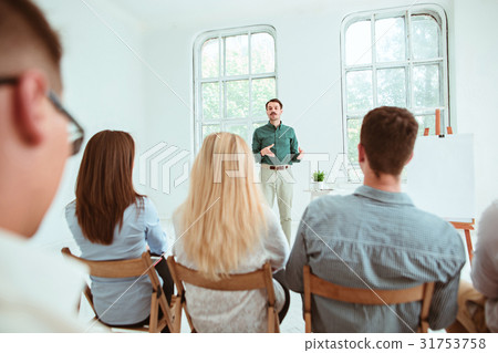 The people at Business Meeting in the conference 31753758