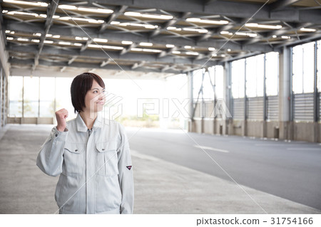 Logistics warehouse Working people image Logistics warehouse Working people image 31754166