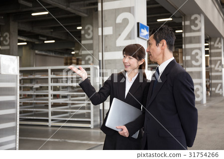 Logistics warehouse business image 31754266