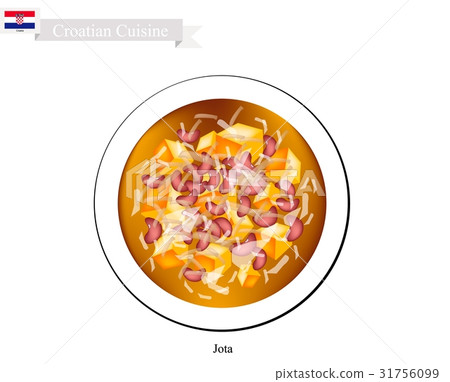 Jota or Istrian Stew, National Dish Of Croatia 31756099