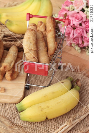 Deep fried banana traditional Indonesia Deep fried banana traditional Indonesia 31756323