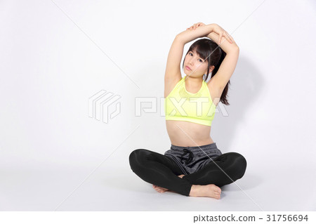 Young lady fitness image Young lady fitness image 31756694