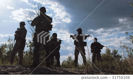 Cool soldiers in nature 31758108