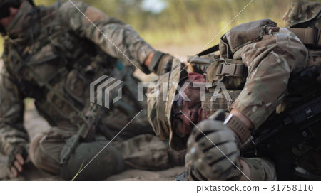 The Commander saves the soldier 31758110