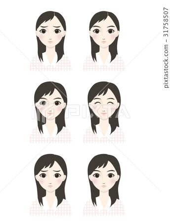 女性長的頭髮例證 女性長的頭髮例證 31758507