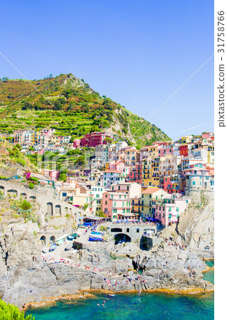 Amazing view of the beautiful and cozy village of Amazing view of the beautiful and cozy village of 31758766