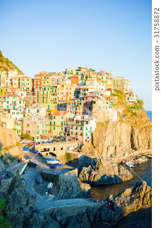 Stunning view of the beautiful and cozy village of Stunning view of the beautiful and cozy village of 31758872