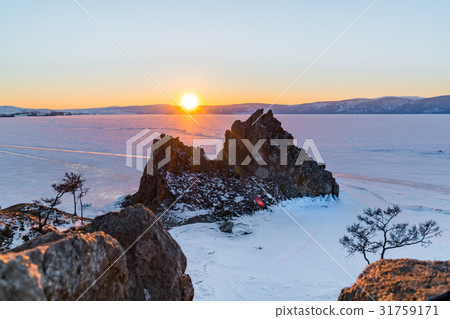 Sacred rocks Shamanka at Cape Burkhan 31759171