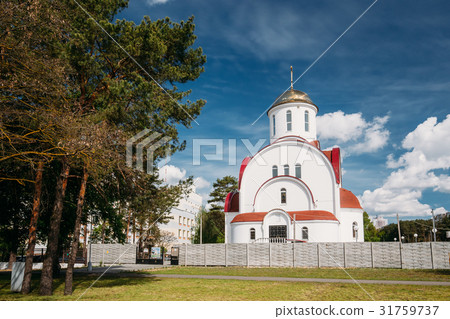 Gomel, Belarus. Construction Of A Modern Church Gomel, Belarus. Construction Of A Modern Church 31759737