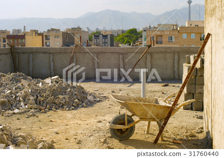 Tehran construction site, Iran Tehran construction site, Iran 31760440