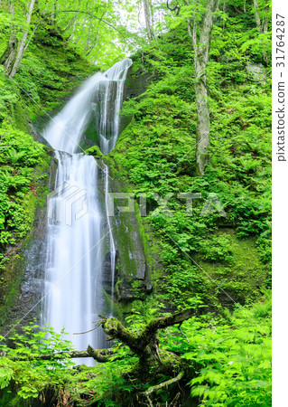 青森_Oirase在_ Uoyo瀑布 31764287