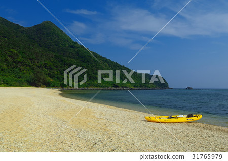 沖繩縣島尻槍久米島町久米島Arara海灘 31765979