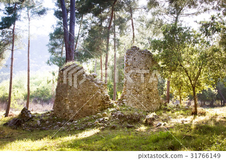 Old ancient ruins of Phaselis Old ancient ruins of Phaselis 31766149