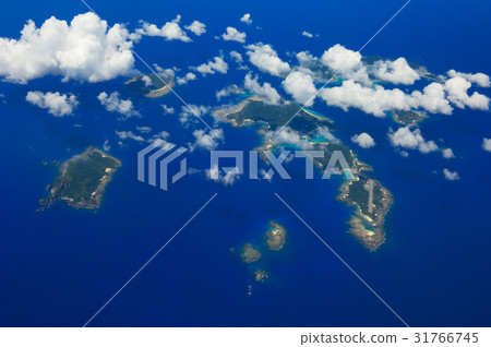 沖繩縣島尻郡座間味村Kerama島航拍照片 31766745