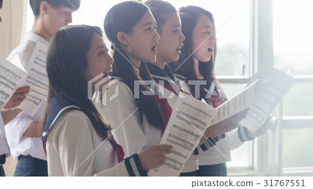 合唱練習風景 31767551