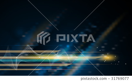 Speed and motion blur and circuit board 31769077