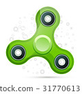 Vector illustration of realistic fidget spinner 31770613