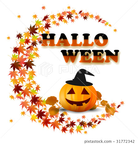 萬聖節pumpkan秋葉圖標 31772342