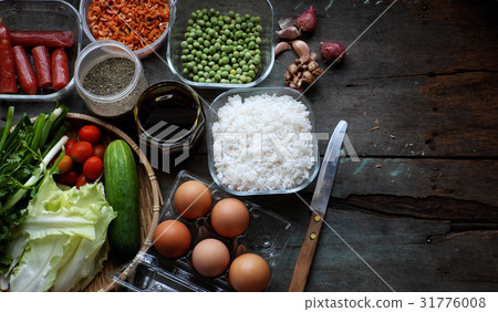 food material for fried rice food material for fried rice 31776008