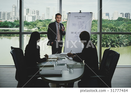 Presenting Start-up Project to Investors 31777484