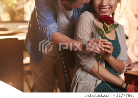 Gentle Rose for Beautiful Girl on Date 31777683