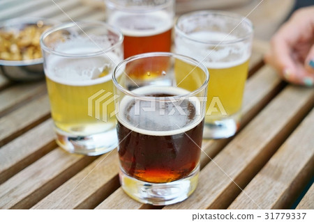 Image of craft beer and beer garden 31779337