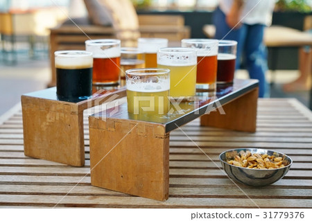 Image of craft beer and beer garden Image of craft beer and beer garden 31779376
