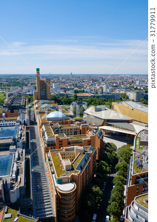 Skyline of Berlin city center , Aerial  Berlin 31779911