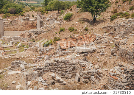 Ancient city at summer day 31780510