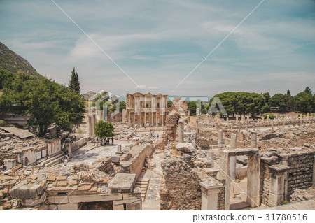 Ancient city at summer day 31780516