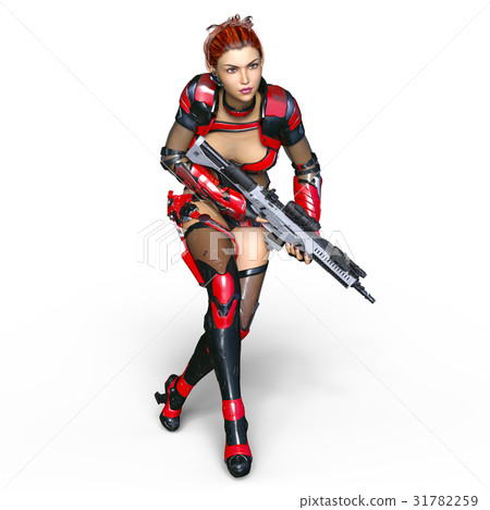 Female fighter 31782259