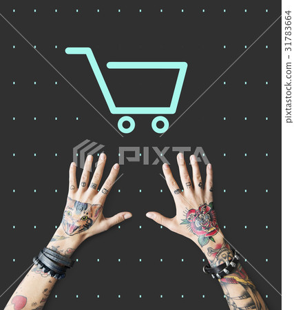 Shopping Cart Commerce Graphic Symbol Icon Shopping Cart Commerce Graphic Symbol Icon 31783664