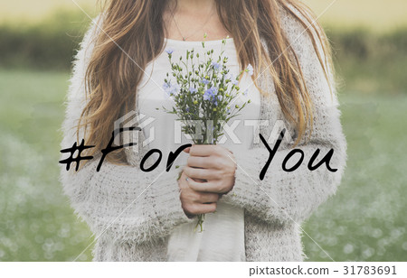 Special For You Flower Phrase Words 31783691