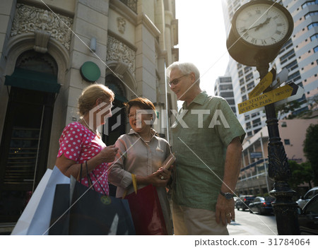 Senior Adult Shopping Friendship Lifestyle 31784064